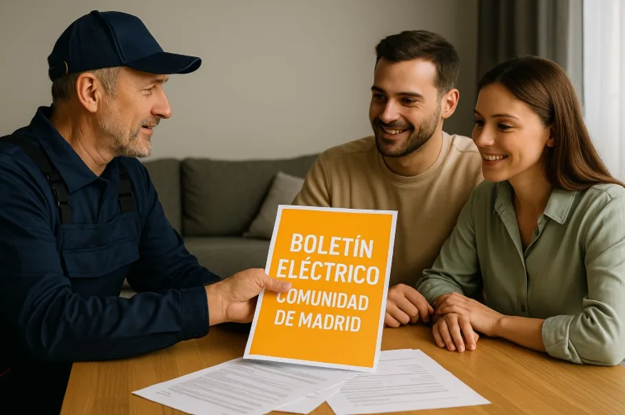 Boletín eléctrico Comunidad de Madrid: normativa y precios en 2025 Boletín eléctrico en la Comunidad de Madrid