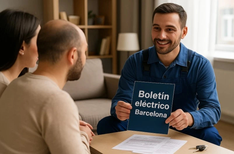 Cómo solicitar el boletín eléctrico en Barcelona paso a paso solicitar precio boletín eléctrico en Barcelona